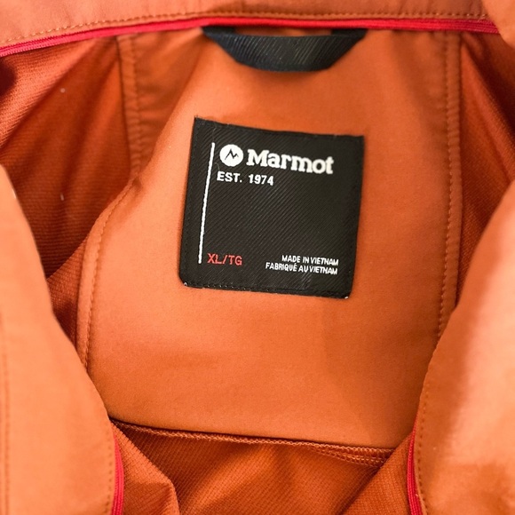 2 marmot  Men's Blue/Rust Northgate Peak UPF Protection Shirt Sz XL - Picture 14 of 16